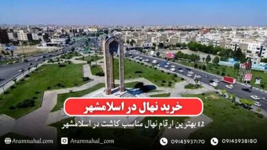 خرید نهال در اسلامشهر - 12 بهترین نهال مناسب کاشت در اسلامشهر