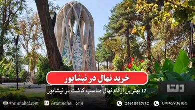 خرید نهال در نیشابور - 12 بهترین نهال مناسب کاشت در نیشابور